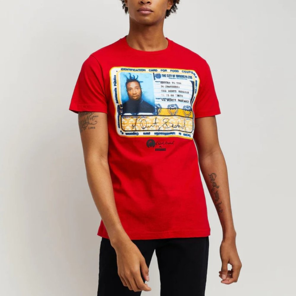 New Reason X ODB Wu-Tang License T-Shirt Shirt Red
